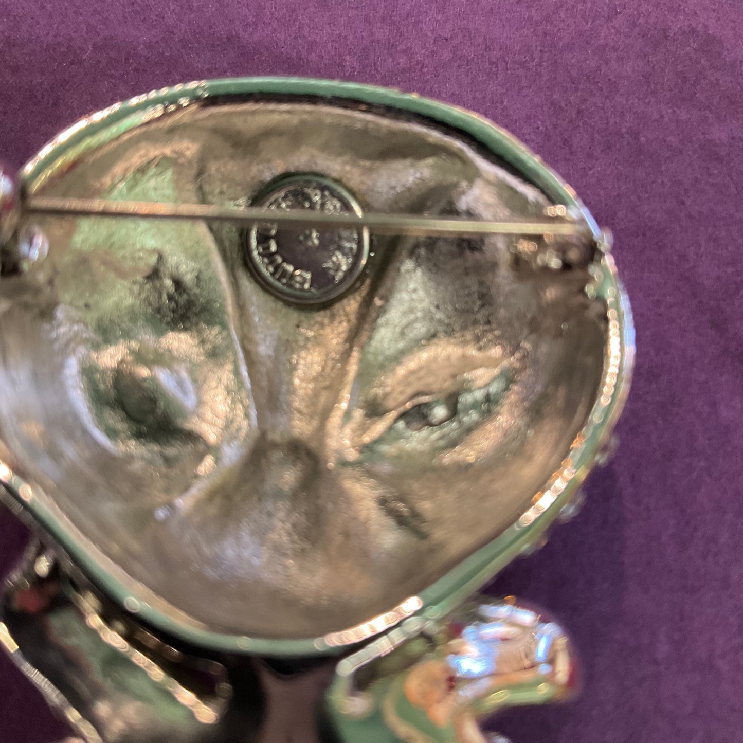 Vintage Butler and Wilson Siamese Cats Rhinestone Brooch