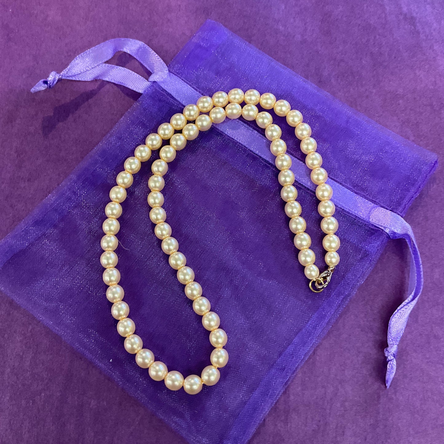 Vintage 1950s classic Faux pearls, wedding, gift for her