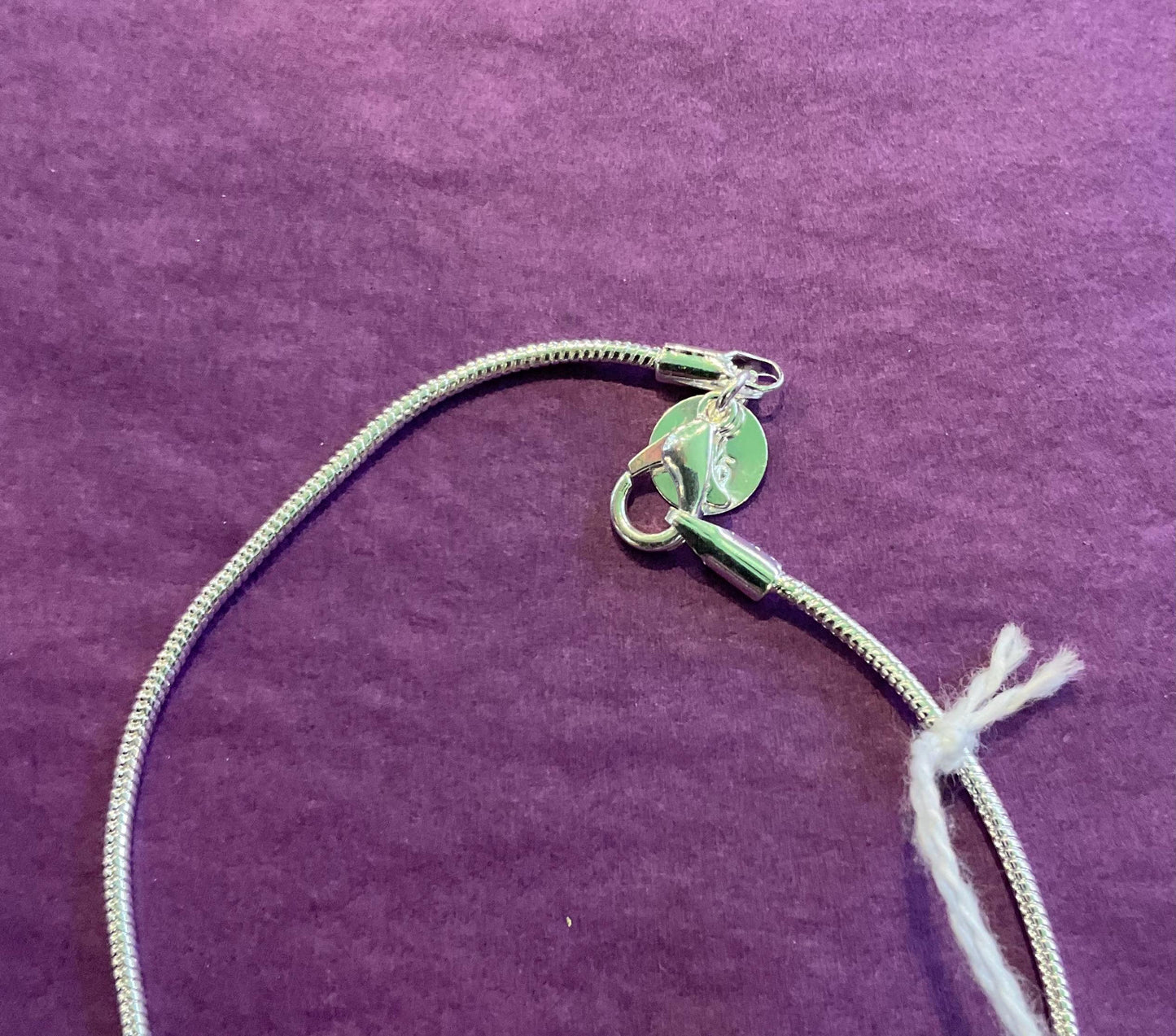 Vintage Silver 925 and Citrine Pendant Necklace, Vintage gemstones & New Silver Snake Chain, Artisan Jeweller Made, Sustainable Gift