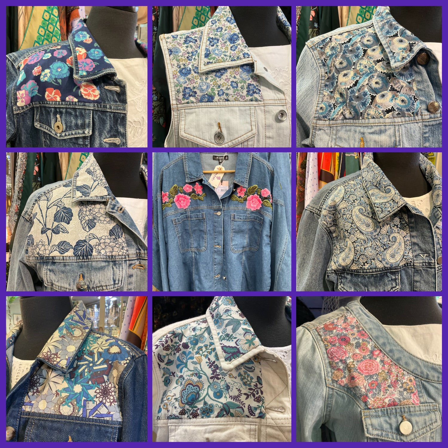 Vintage Upcycled Denim