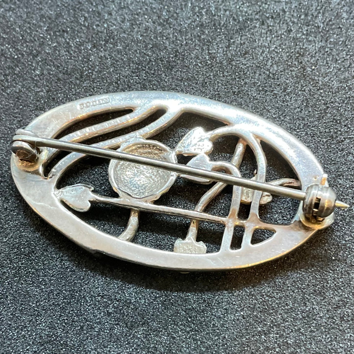 Sterling Silver Vintage Mackintosh Brooch