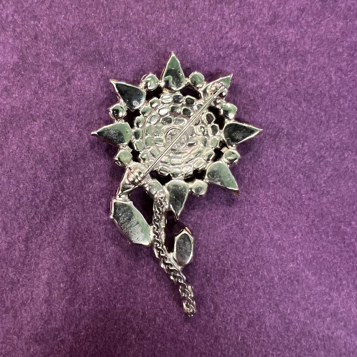 Vintage Butler & Wilson Smiling Sunflower Brooch