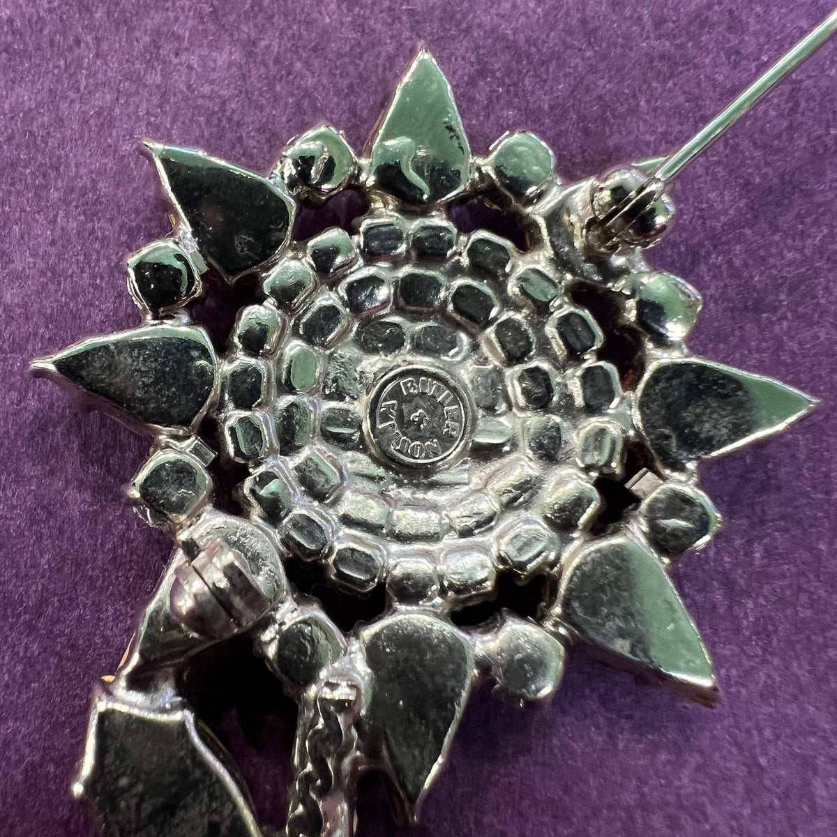 Vintage Butler & Wilson Smiling Sunflower Brooch