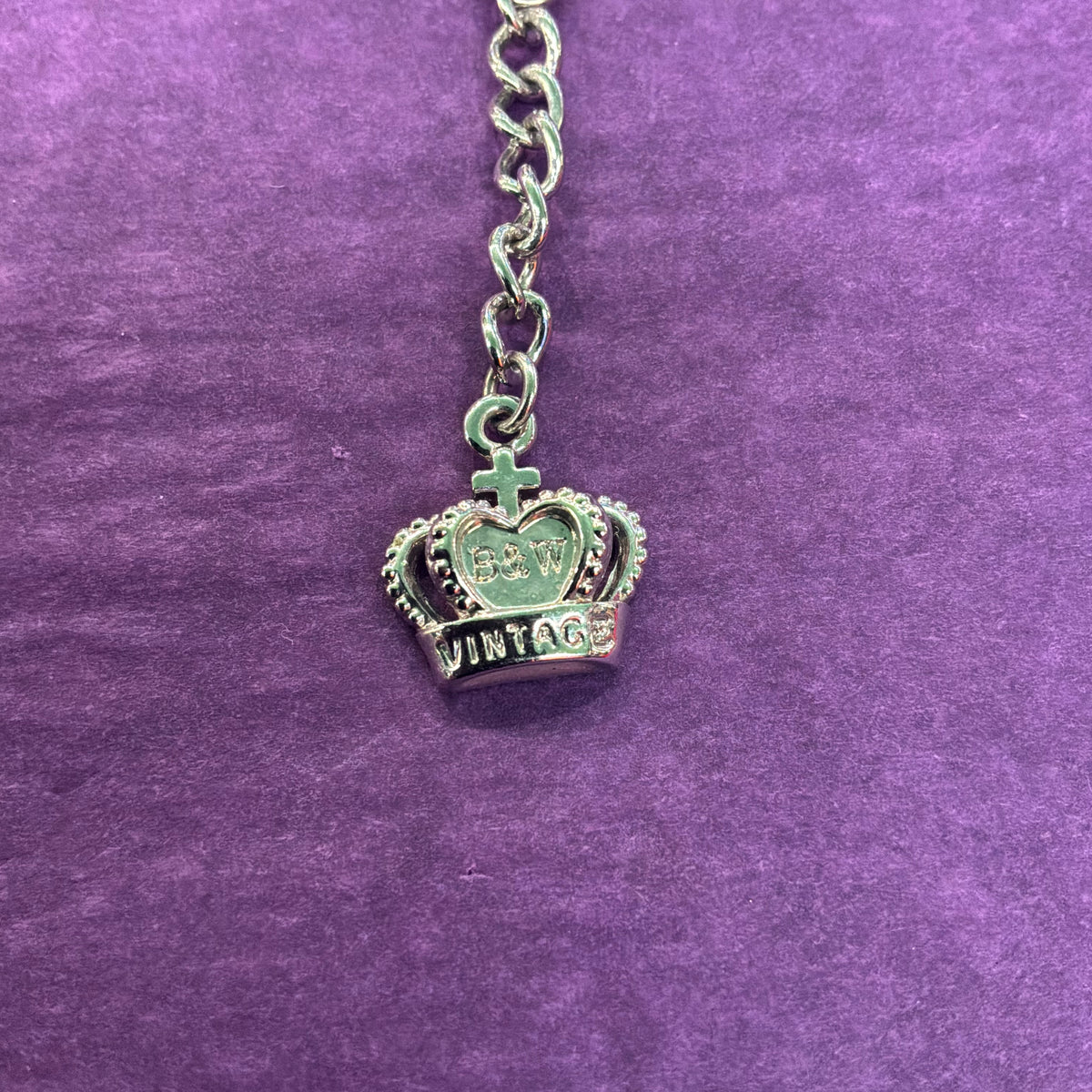 Vintage Butler and Wilson Art Deco Style Statement Bracelet in Silver