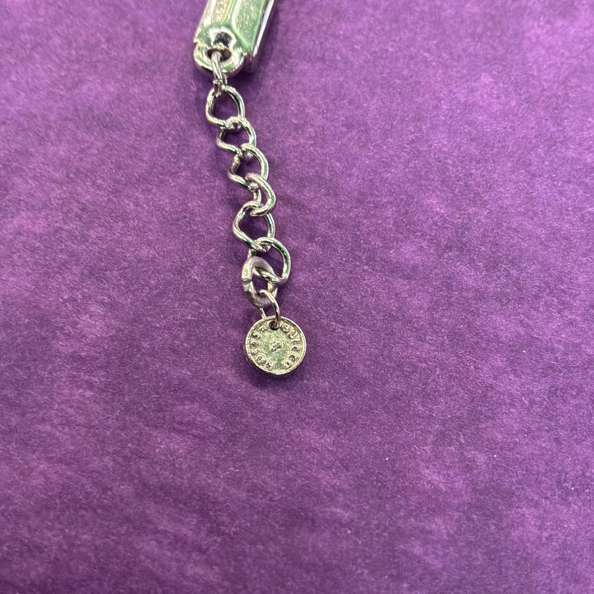 Vintage Butler & Wilson Art Deco Crystal Bracelet Silver Tone Baguette Statement