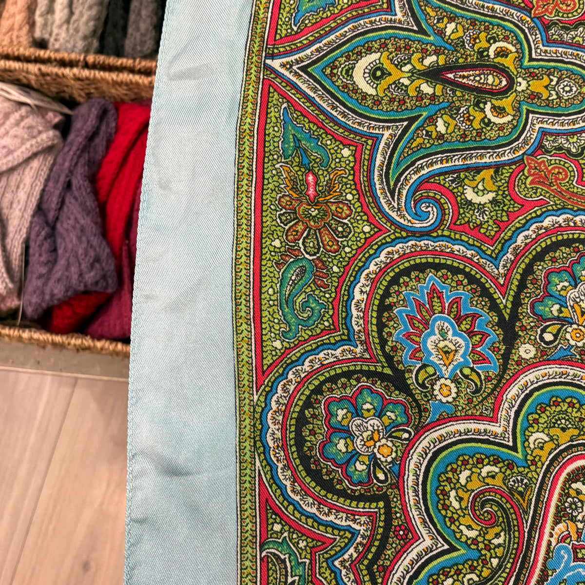 Vintage 1950/60s Liberty of London Pure Silk Scarf