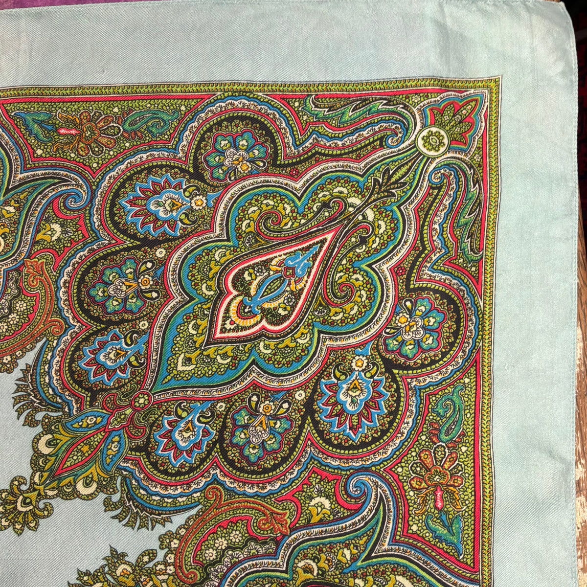 Vintage 1950/60s Liberty of London Pure Silk Scarf