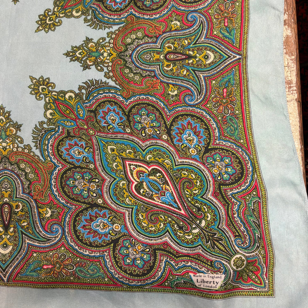 Vintage 1950/60s Liberty of London Pure Silk Scarf