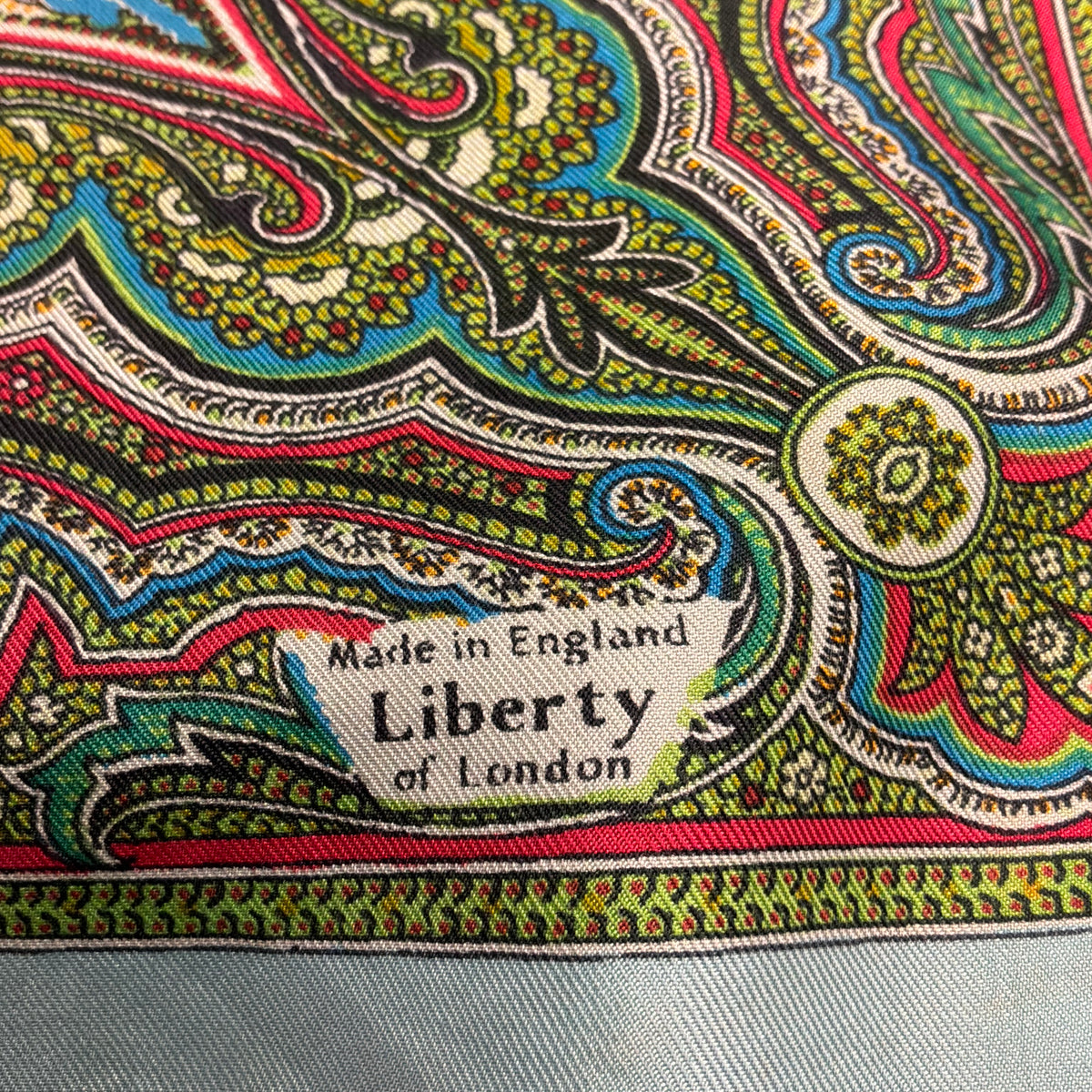 Vintage 1950/60s Liberty of London Pure Silk Scarf