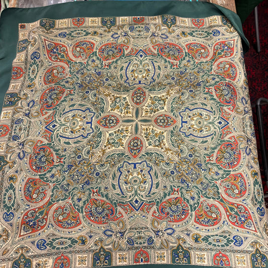 Vintage Liberty of London Pure Silk Scarf in Mid Century Paisley Print