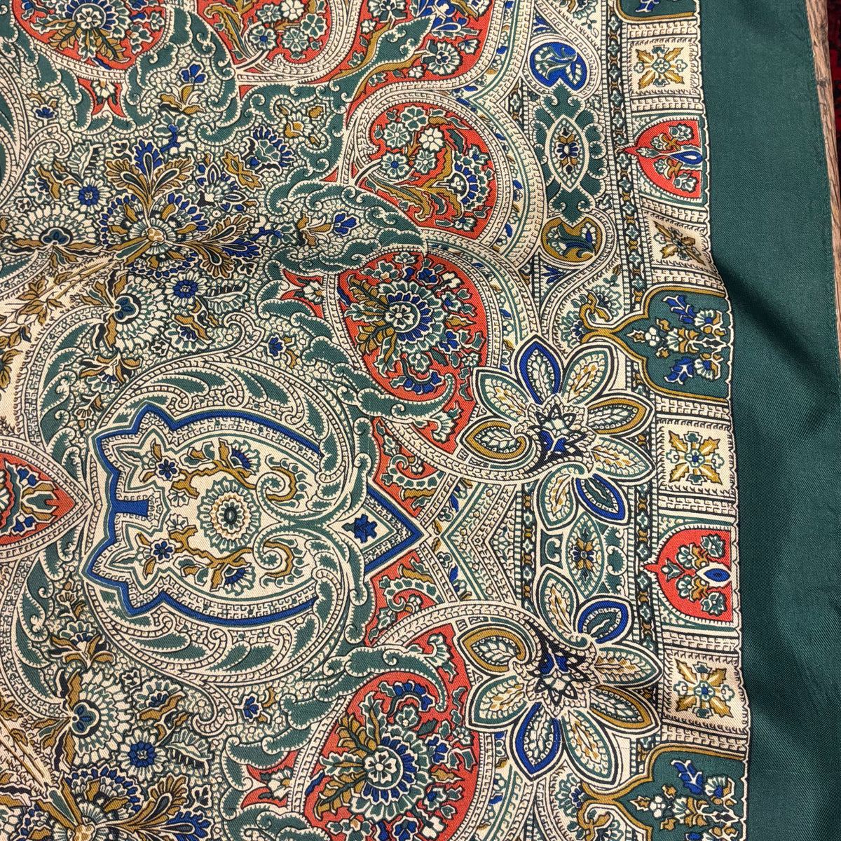 Vintage Liberty of London Pure Silk Scarf in Mid Century Paisley Print