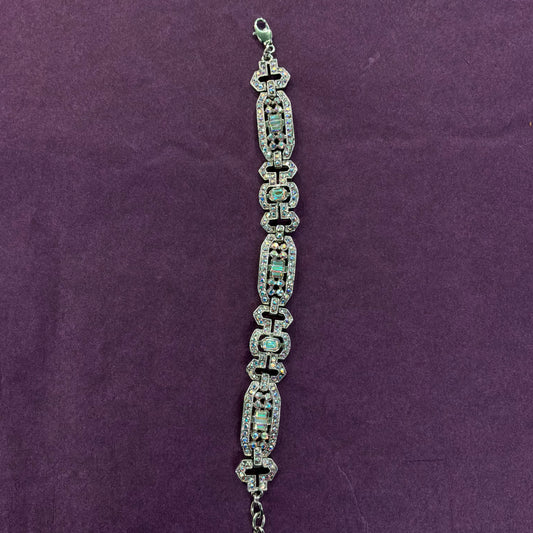 Vintage Butler & Wilson Art Deco Style Crystal Bracelet