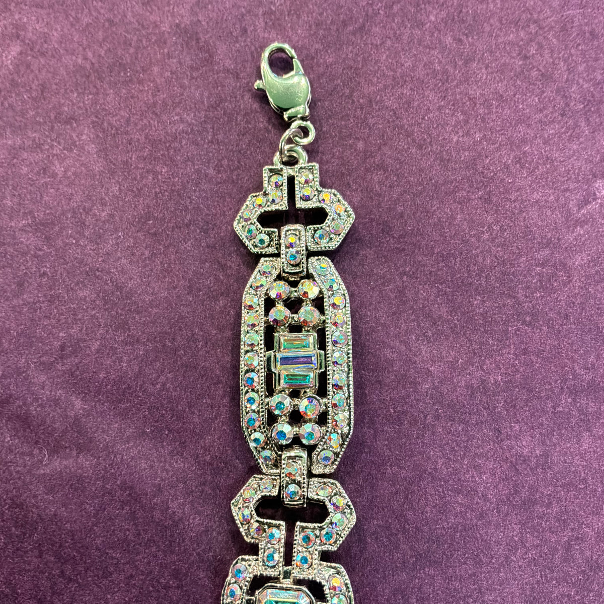 Vintage Butler & Wilson Art Deco Style Crystal Bracelet