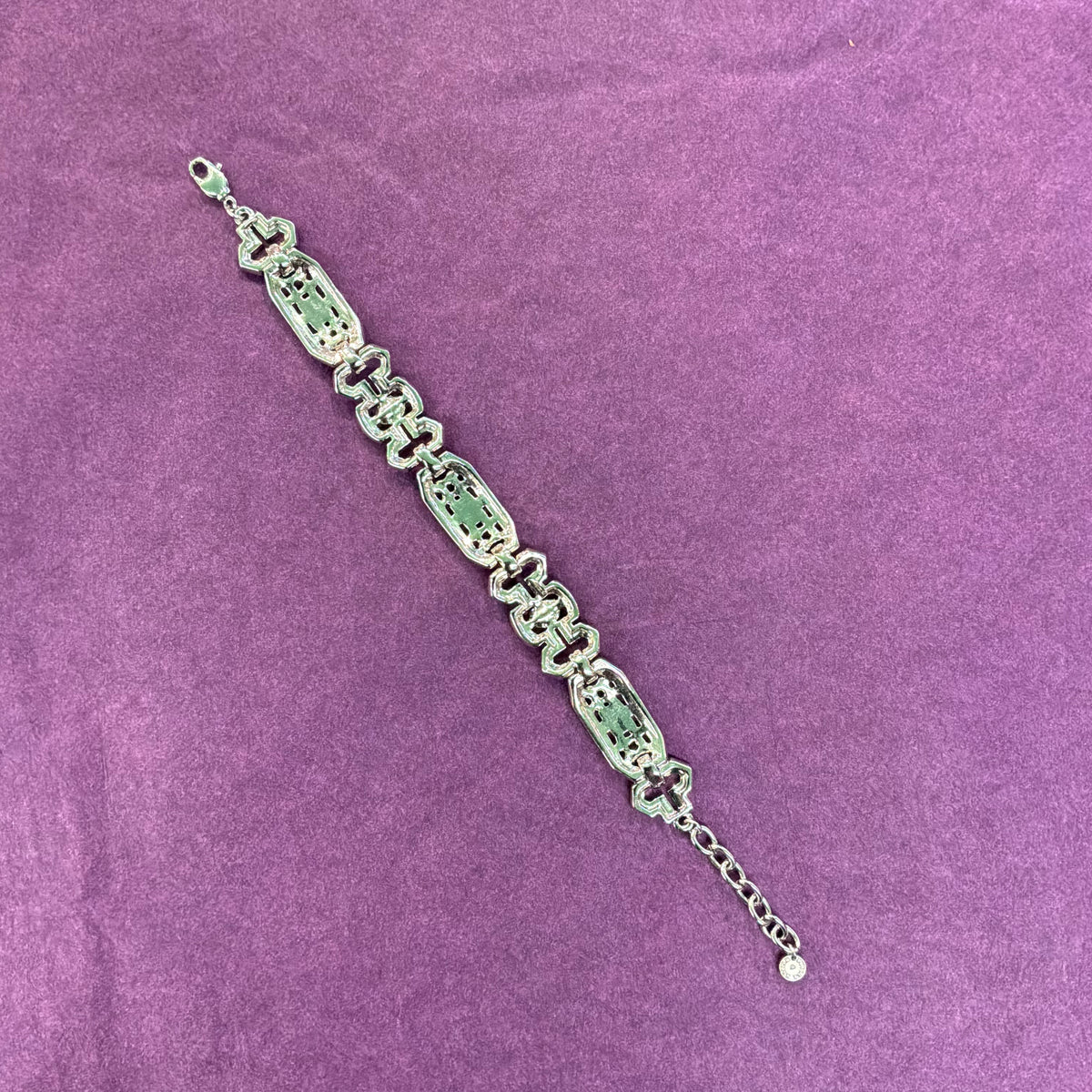 Vintage Butler & Wilson Art Deco Style Crystal Bracelet
