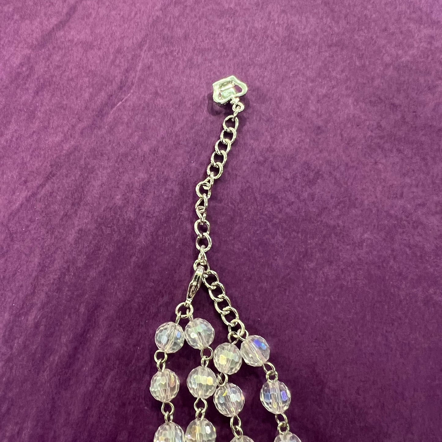 Vintage Butler and Wilson Crystal Spider Necklace - Statement Jewellery