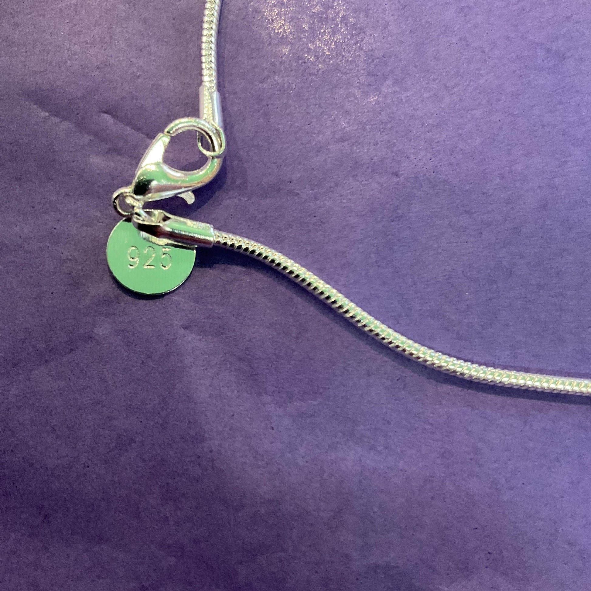 Vintage large Laboradite Gemstone and Silver Pendant Necklace, Artisan Made, 925 silver on new 925 silver chain, Sustainable Gift