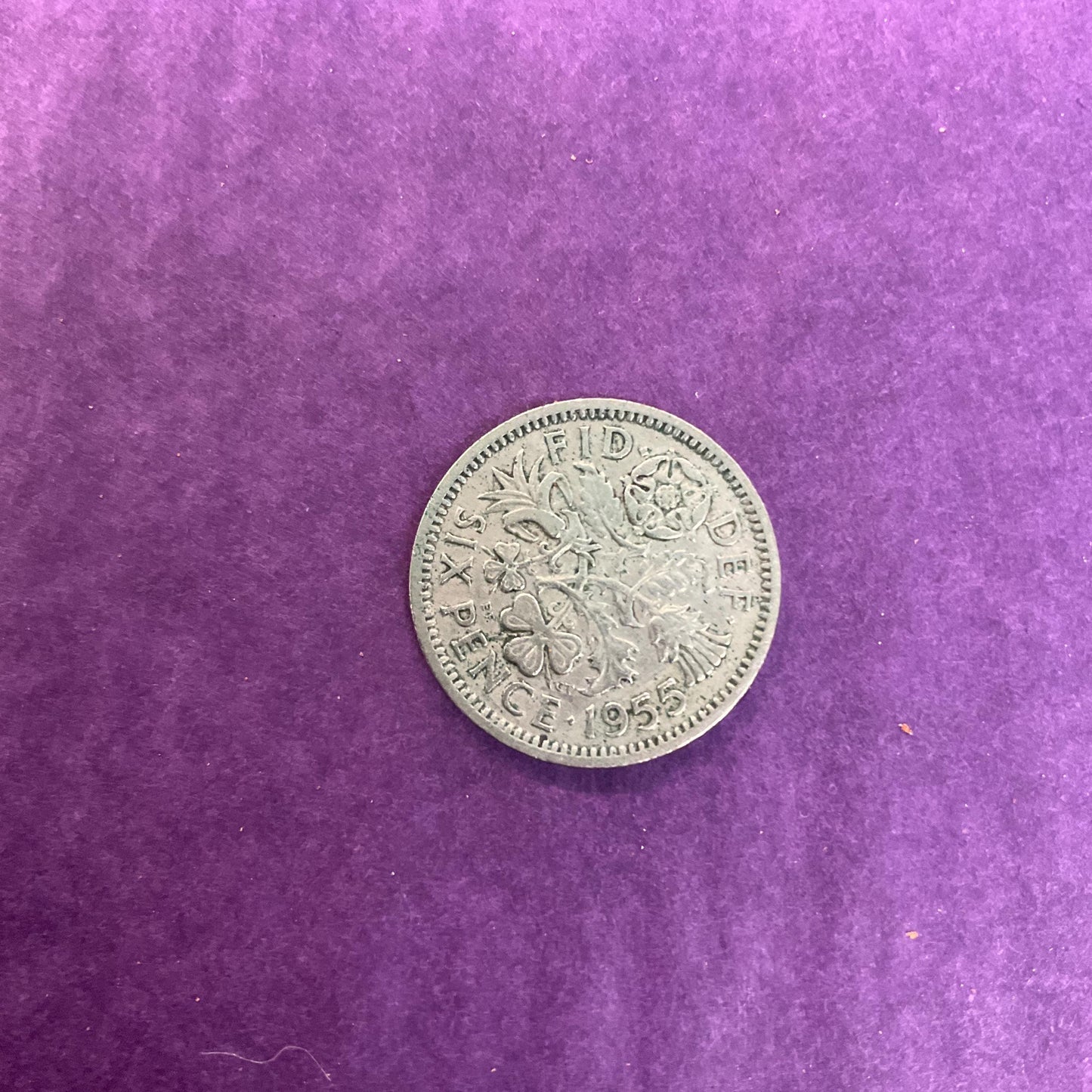 Vintage 1950s Hand Beaded Floral Petite Pointe Embroidered Eveing Bag, Lucky Sixpence 1955 inside, Formal Event