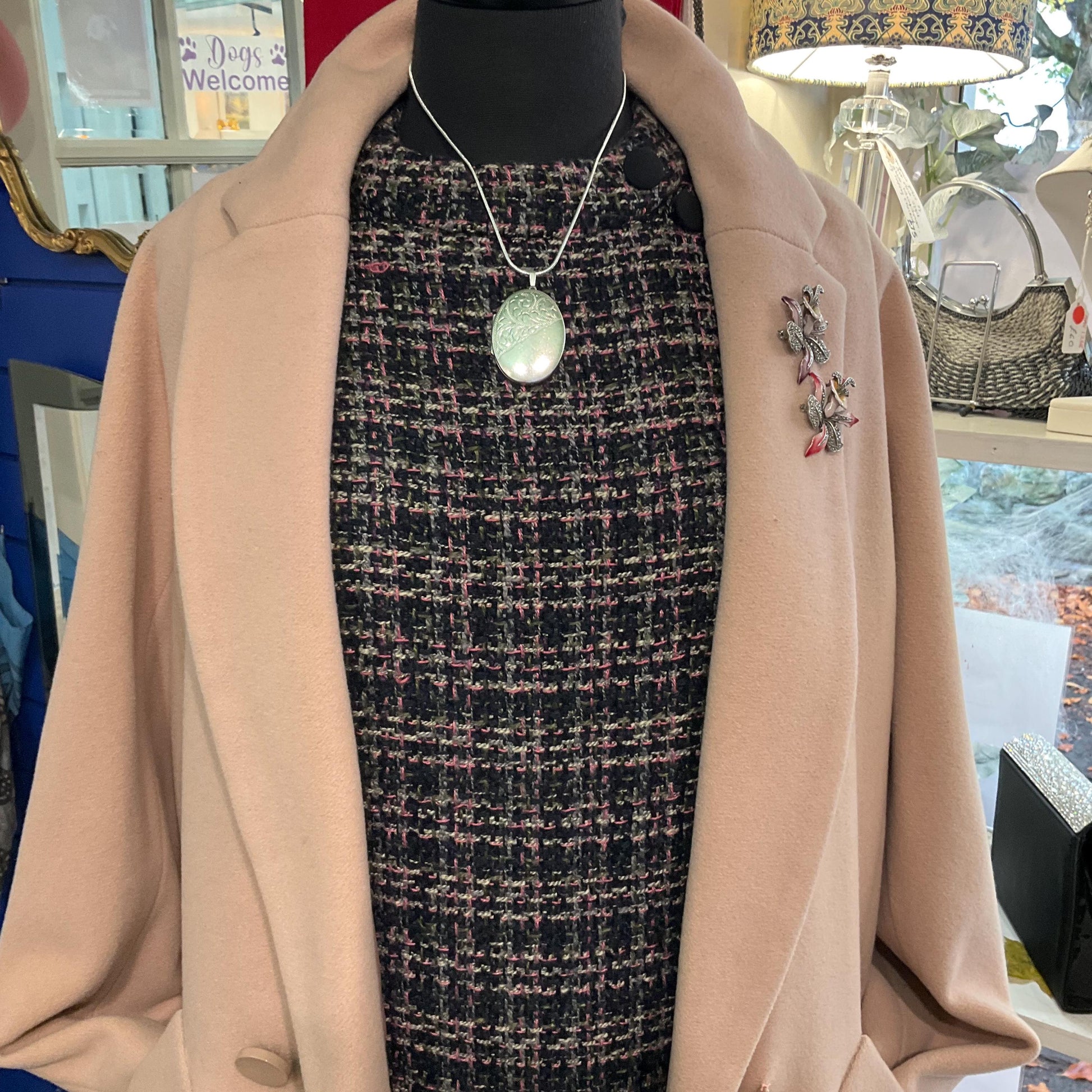 Vintage Sterling Silver Large Oval Locket, Birmingham Hallmark, Foliate Engraving onto 925 Silver Snake Chain