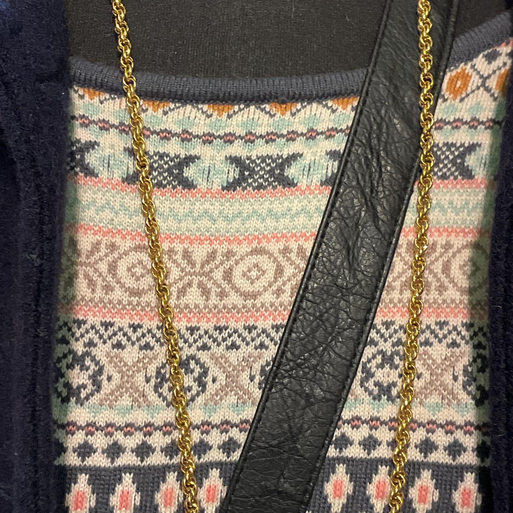 Vintage 1980s MONET long Gold Tone Rope Opera Length Necklace - Sustainable Gift