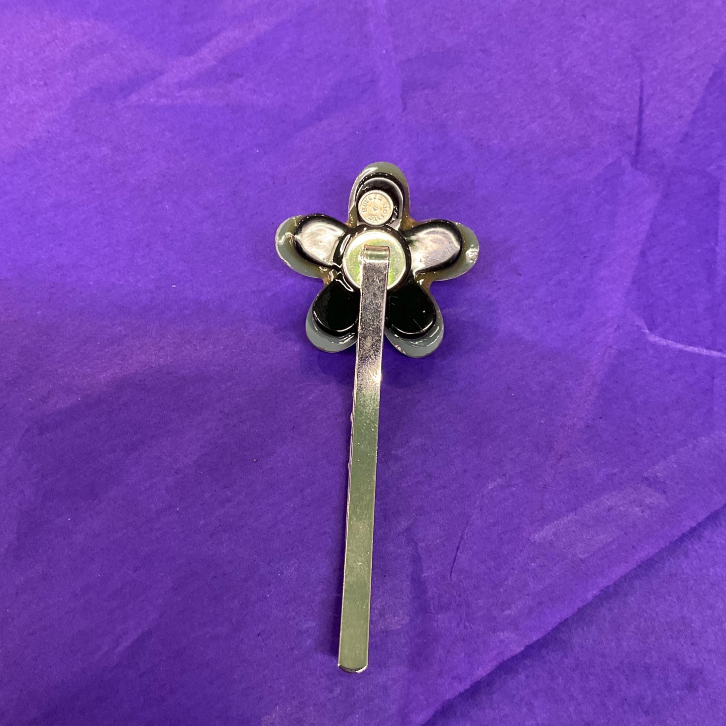 Vintage Butler and Wilson Silver Crystal Hair Slide, Silver and Borealis crystals and rhinestones