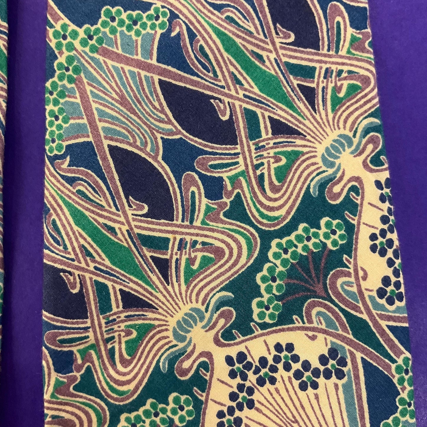 Vintage Liberty of London Ianthe Tana Lawn Cotton Tie