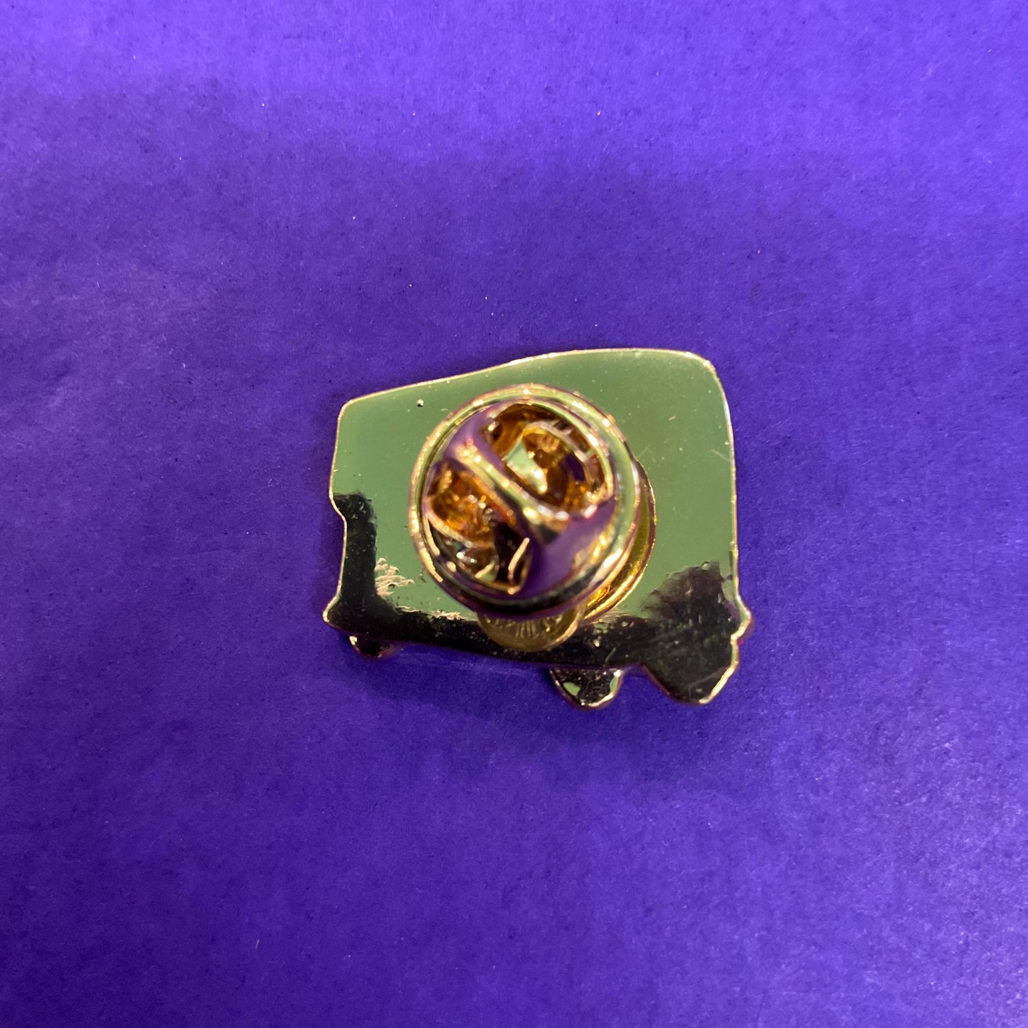Vintage Butler and Wilson London Red Bus Cufflinks and Tie Pin/Lapel Pin Set , Gold Tone with Red enamel and silver crystals
