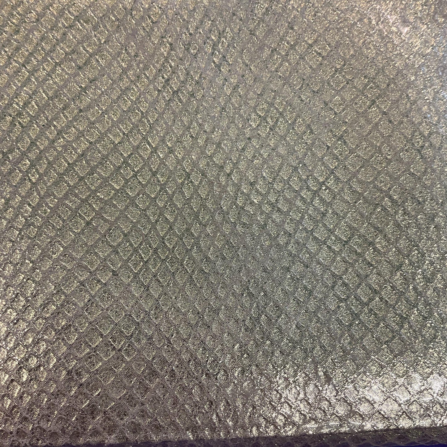 Vintage 1970s/80s Italian Gold Faux Leather Clutch Bag by SABRINA CHIC