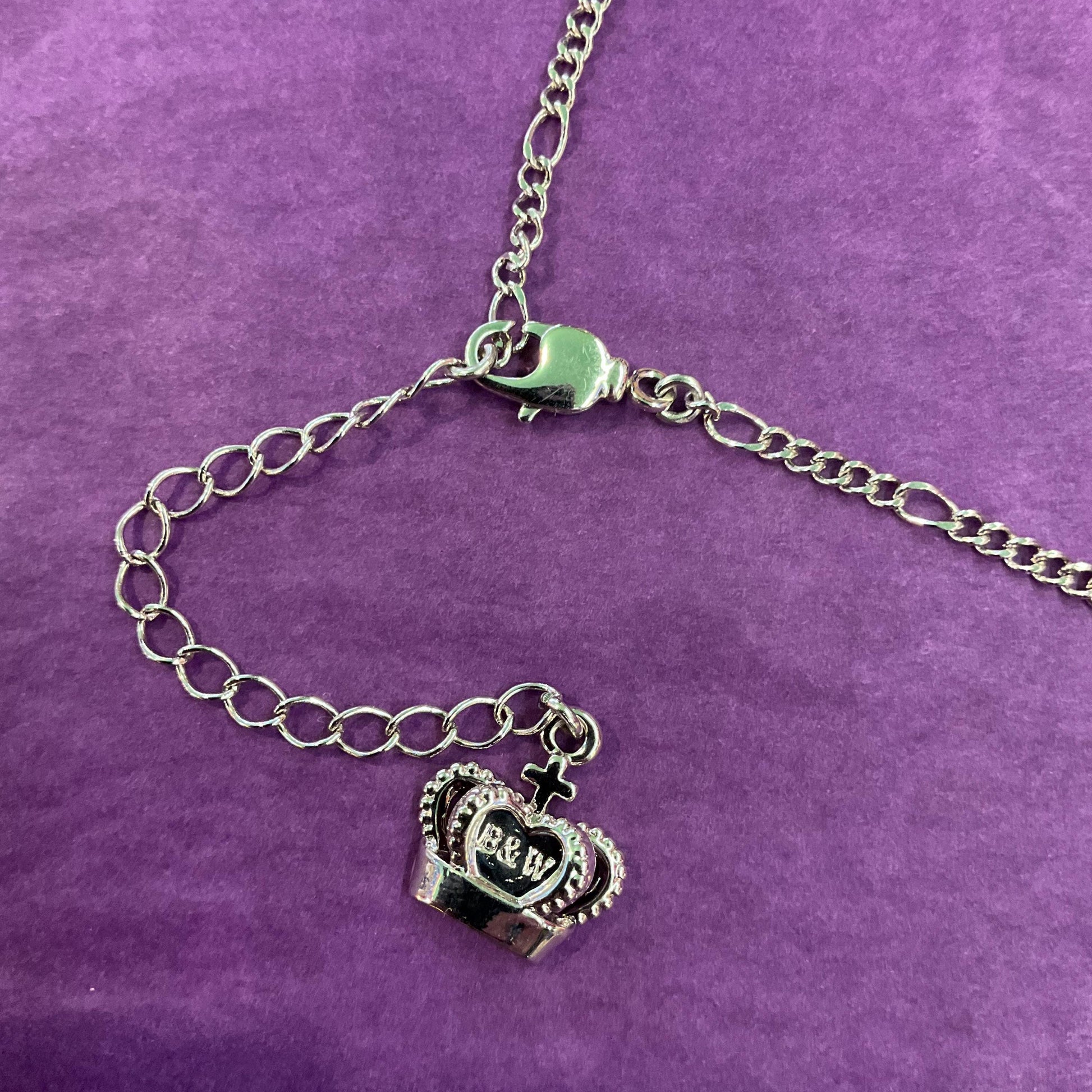 Vintage Butler and Wilson Celestial Shooting Stars Crystal Necklace