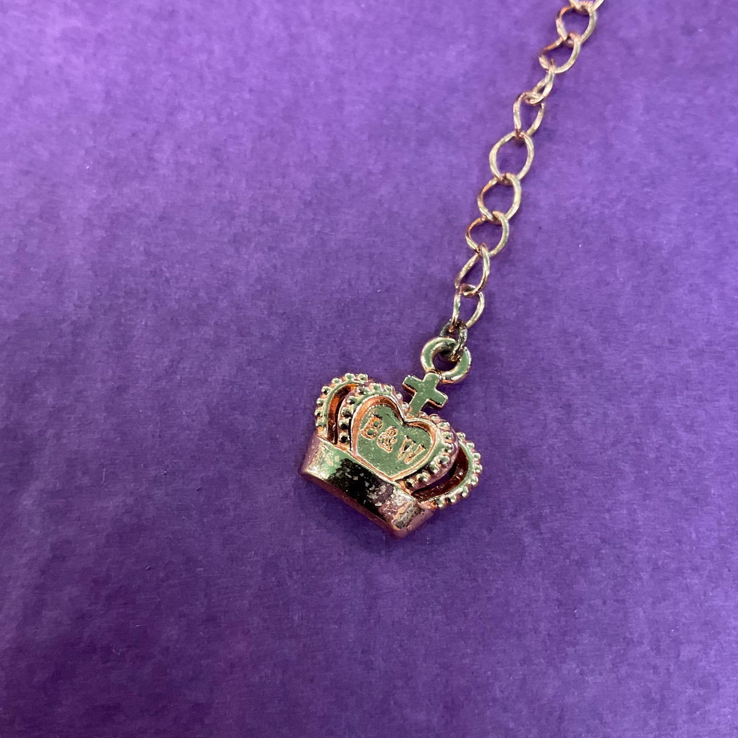 Vintage Butler and Wilson Crystal and Enamel Butterfly Beaded Necklace
