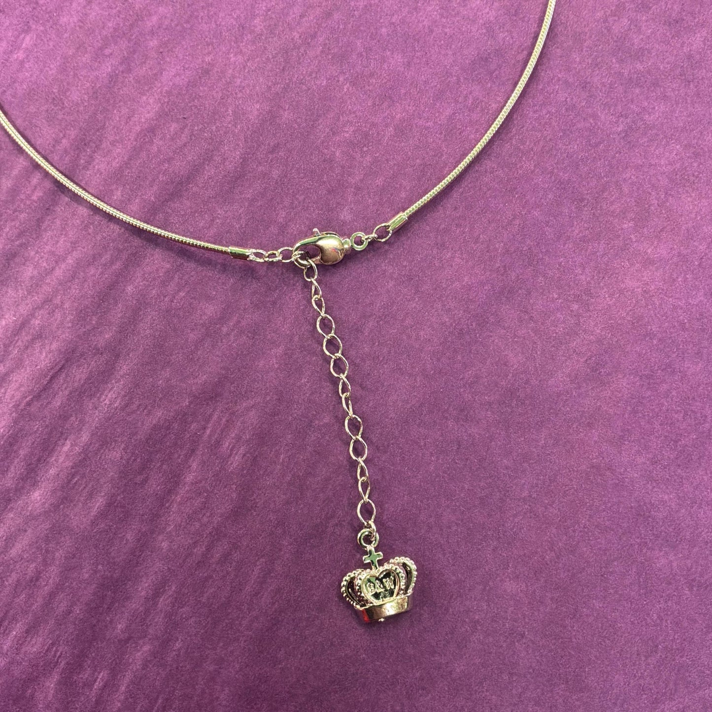 Vintage Butler and Wilson Crystal Swallow Choker Wire Necklace