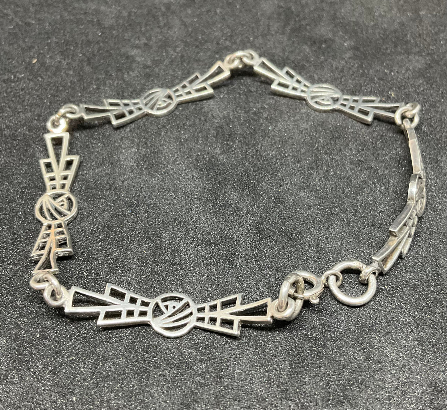 Vintage Silver Mackintosh Style Bracelet